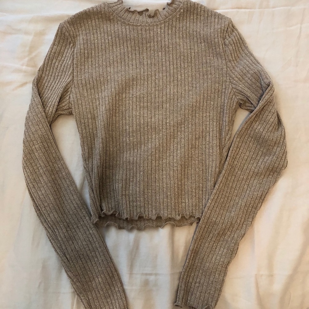 Light brown top